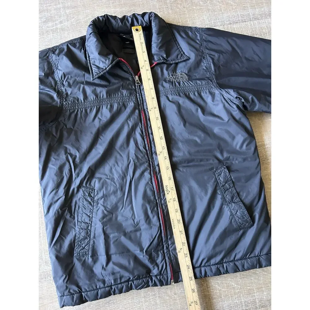 The North Face Heatseeker Black Insulated Jacket Mens Small Full Zip